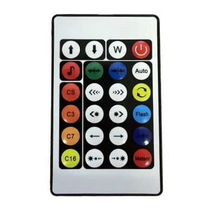 LED RGBW Dimbar golvlampa LED/12W/230V + fjärrkontroll