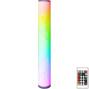 LED RGBW Dimbar golvlampa STELLA LED/12W/230V + fjärrkontroll