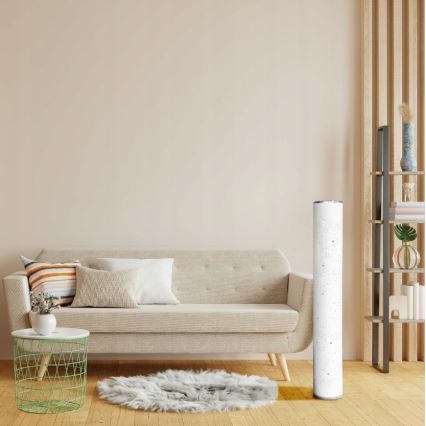 LED RGBW Dimbar golvlampa STELLA LED/12W/230V + fjärrkontroll