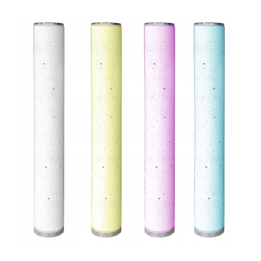 LED RGBW Dimbar golvlampa STELLA LED/12W/230V + fjärrkontroll