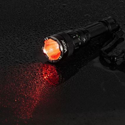 LED RGBW Dimbart uppladdningsbart ficklampa LED/15W/5V IP66 1500 lm 2000 mAh