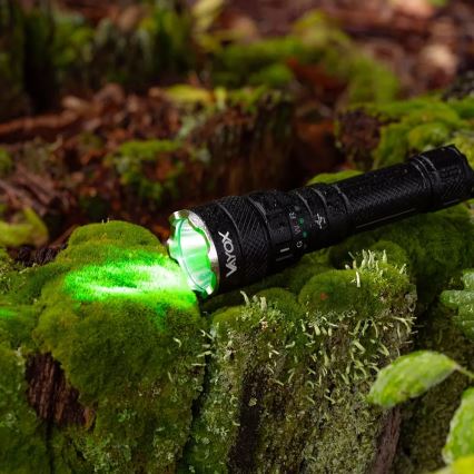 LED RGBW Dimbart uppladdningsbart ficklampa LED/15W/5V IP66 1500 lm 2000 mAh