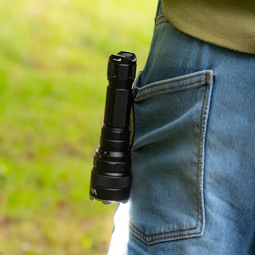 LED RGBW Dimbart uppladdningsbart ficklampa LED/15W/5V IP66 1500 lm 2000 mAh