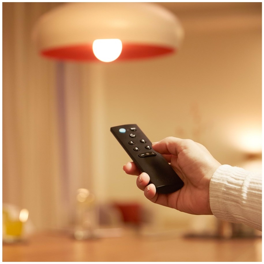 LED RGBW dimbar lampa A60 E27/8,5W/230V 2200-6500K  CRI 90 Wi-Fi + fjärrkontroll - WiZ