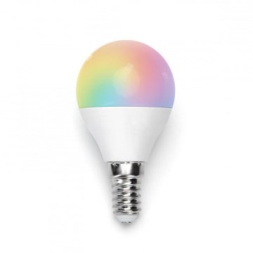 LED RGBW dimbar lampa G45 E14/4,9W/230V 2700-6500K - Aigostar