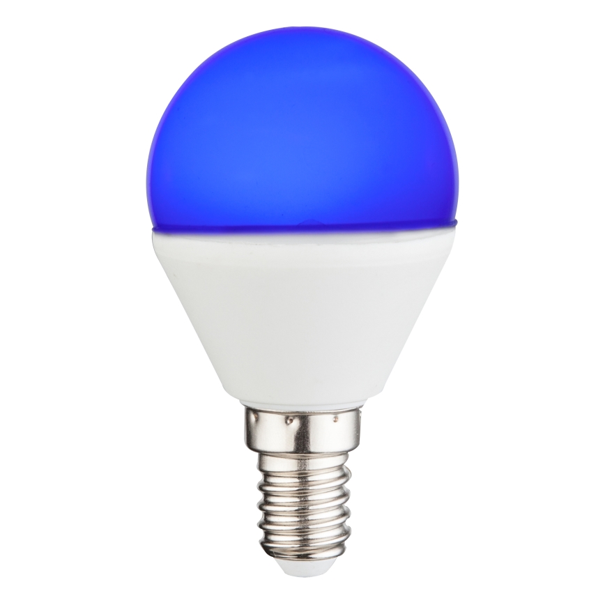 LED RGBW dimbar lampa E14/4,9W/230V 2700K + fjärrkontroll - Globo