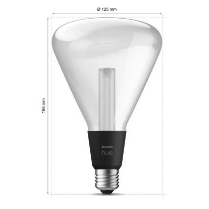 LED RGBW dimbar lampa Philips Hue White And Color Ambiance E27/6,8W/230V 2000-6500K