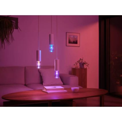 LED RGBW dimbar lampa Philips Hue White And Color Ambiance E27/6,8W/230V 2000-6500K