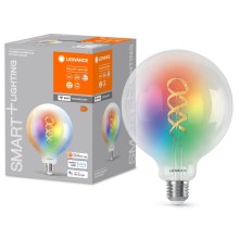 LED RGBW dimbar lampa SMART+ FILAMENT E27/4,8W/230V 2700-6500K Wi-Fi - Ledvance