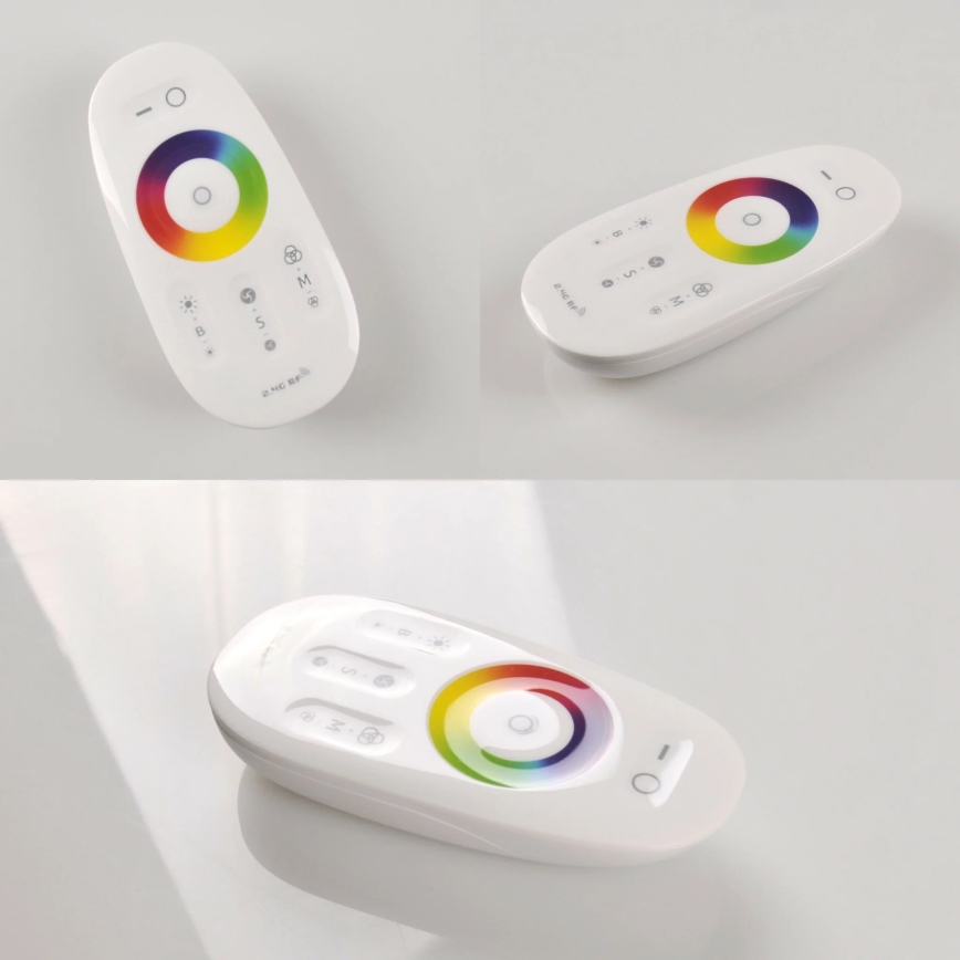 LED RGBW Dimbar LED-remsa 3m LED/22W/24/230V + fjärrkontroll