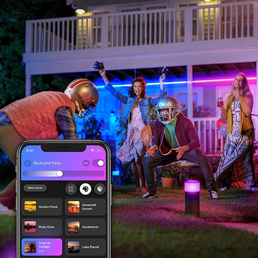 LED RGBW dimbar remsa Philips Hue OUTDOOR STRIP LED/20,5W 2m IP67