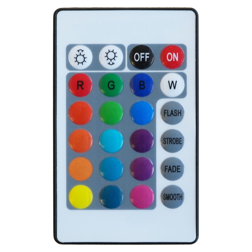 LED RGBW Dimbar Smart-lampa A60 E27/8,5W/230V 4000K + fjärrkontroll