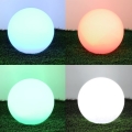 LED RGBW dimbar solcellslampa GARDEN BALL LED/5W/3,7V 3000K IP54 2200 mAh Ø 40 cm + fjärrkontroll