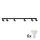 LED RGBW dimbar spotlampa ANGIE 6xGU10/6,5W/230V 2700-6500K