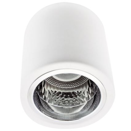 LED RGBW dimbar spotlampa JUPITER 1xE27/6,5W/230V 2700–6500K Wi-Fi Ø 9,8 cm vit