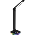 LED RGBW Dimbar touch bordslampa NEPTUN LED/7W/230V svart