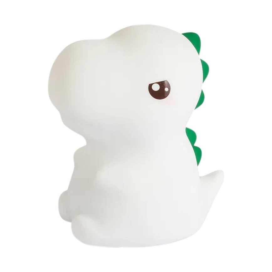 LED RGBW, dimbar och uppladdningsbar nattlampa för barn med beröringsstyrning – DINO LED/1W/5V 1200 mAh