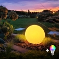 LED RGBW Dimbar utomhuslampa GLOBO 1xE27/12W/230V 2700–6500K Ø 30 cm IP44 Wi‑Fi