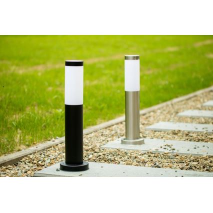 LED RGBW dimmbar utomhuslampa LIVIA 1xE27/6,5W/230V 2700-6500K Wi-Fi 45 cm IP44 silver