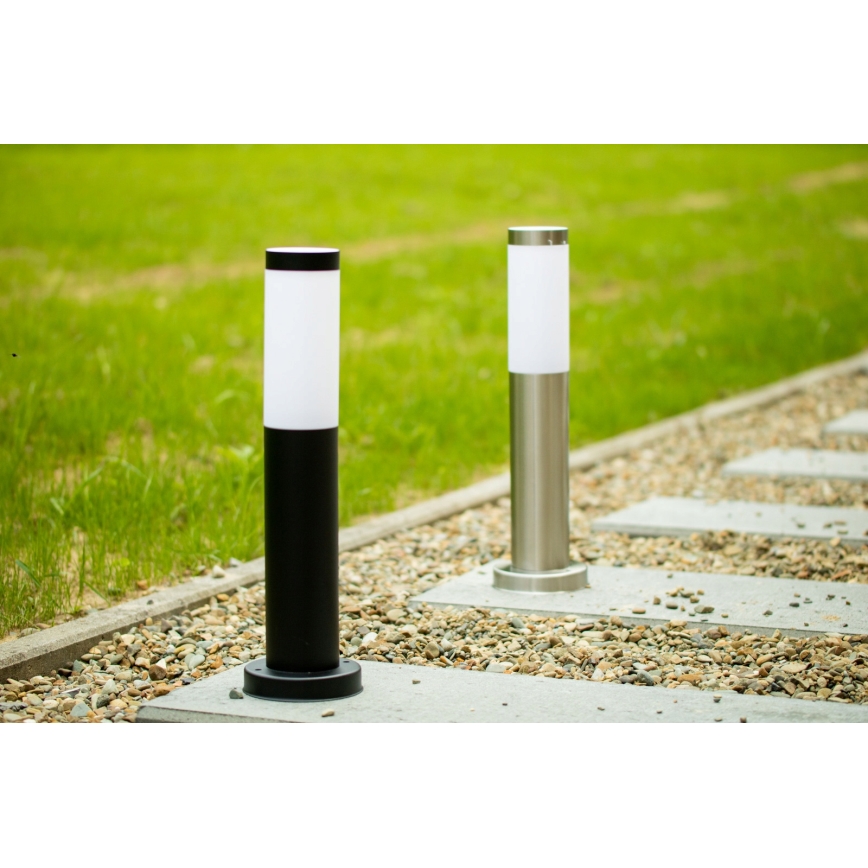 LED RGBW dimmbar utomhuslampa LIVIA 1xE27/6,5W/230V 2700-6500K Wi-Fi 45 cm IP44 silver