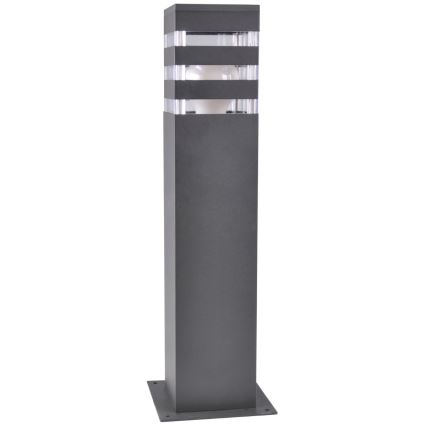 LED RGBW dimbar utomhuslampa TEKSAS 1xE27/12W/230V 2700–6500K Wi‑Fi 44 cm IP44 antracit