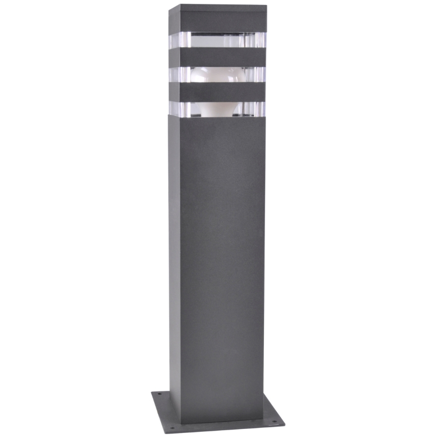 LED RGBW dimbar utomhuslampa TEKSAS 1xE27/12W/230V 2700–6500K Wi‑Fi 44 cm IP44 antracit