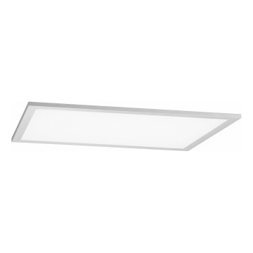LED RGBW dimbar ytmonterad LED-panel/13,5W/230V 3000-6500K 29,5x59,5 cm silver + fjärrkontroll