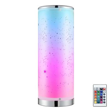 LED RGBW Dimbara bordslampa STELLA MINI LED/5W/5V + fjärrkontroll