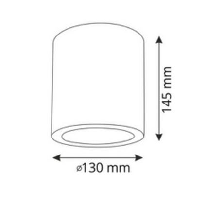 LED RGBW dimbar spotlampa JUPITER 1xE27/6,5 W/230 V 2700–6500 K Wi-Fi Ø 13 cm vit