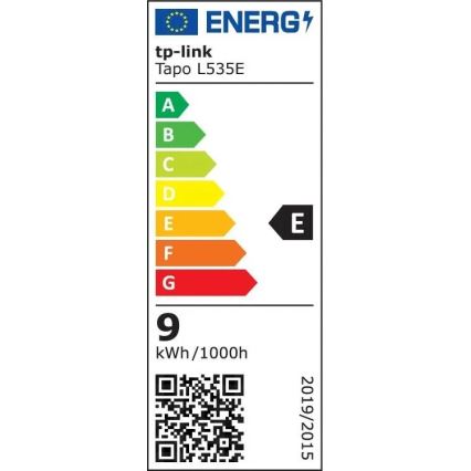 Dimmbar LED RGBW-lampa MATTER A60 E27/8,6W/230V 2500-6500K Wi-Fi - TP-Link