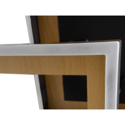 LED RGBW Dimmbar taklampa LED/75W/230V 3000-6500K + fjärrkontroll