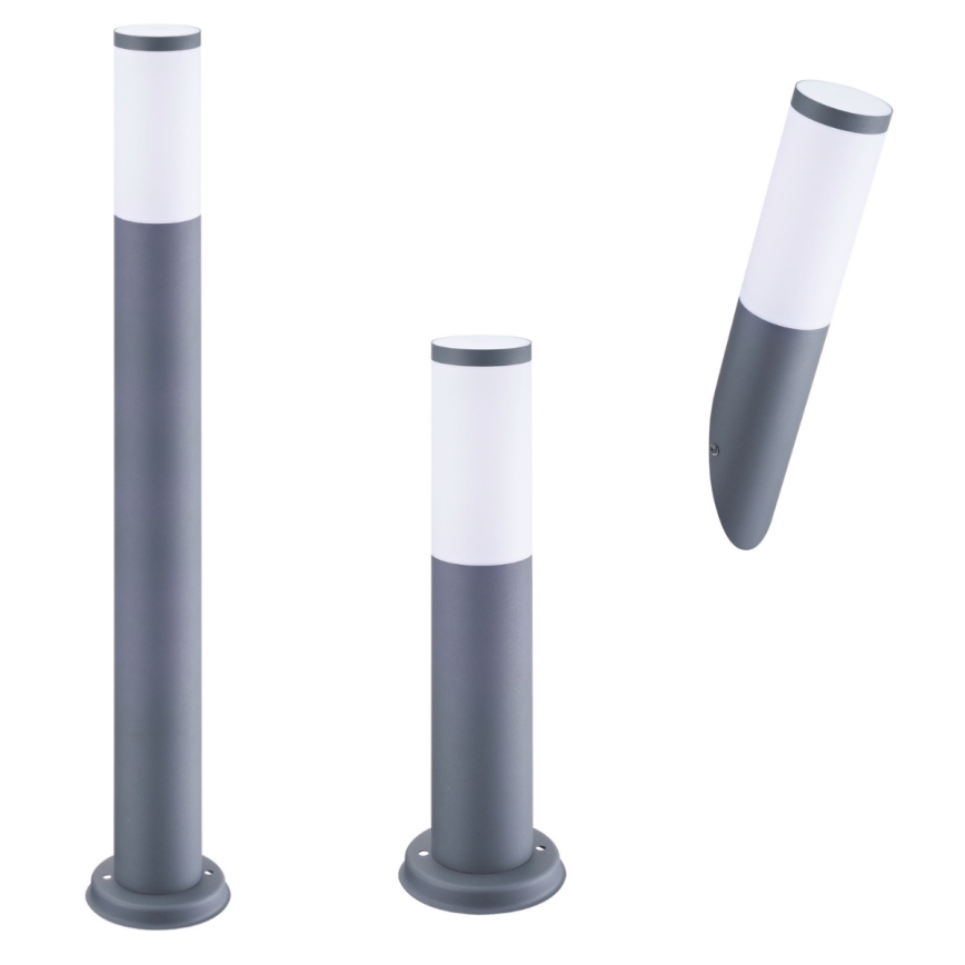 LED RGBW dimbar utomhuslampa OSLO 1xE27/6,5W/230V 2700-6500K Wi-Fi 45 cm IP44 antracit