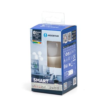 LED RGBW dimbar lampa MESH Smart A60 E27/9W/230V 2700-6500K - Aigostar