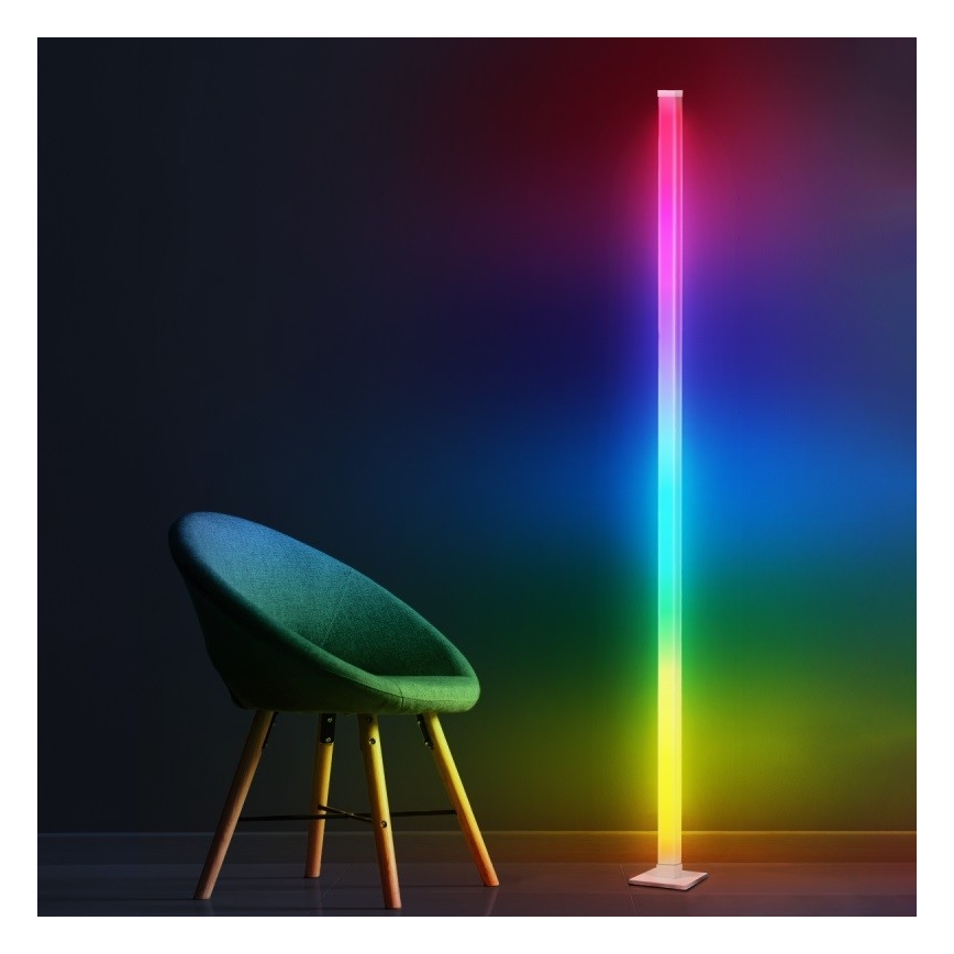 LED RGBW Dimbar golvlampa MAGICAL LED/7W/230V + fjärrkontroll