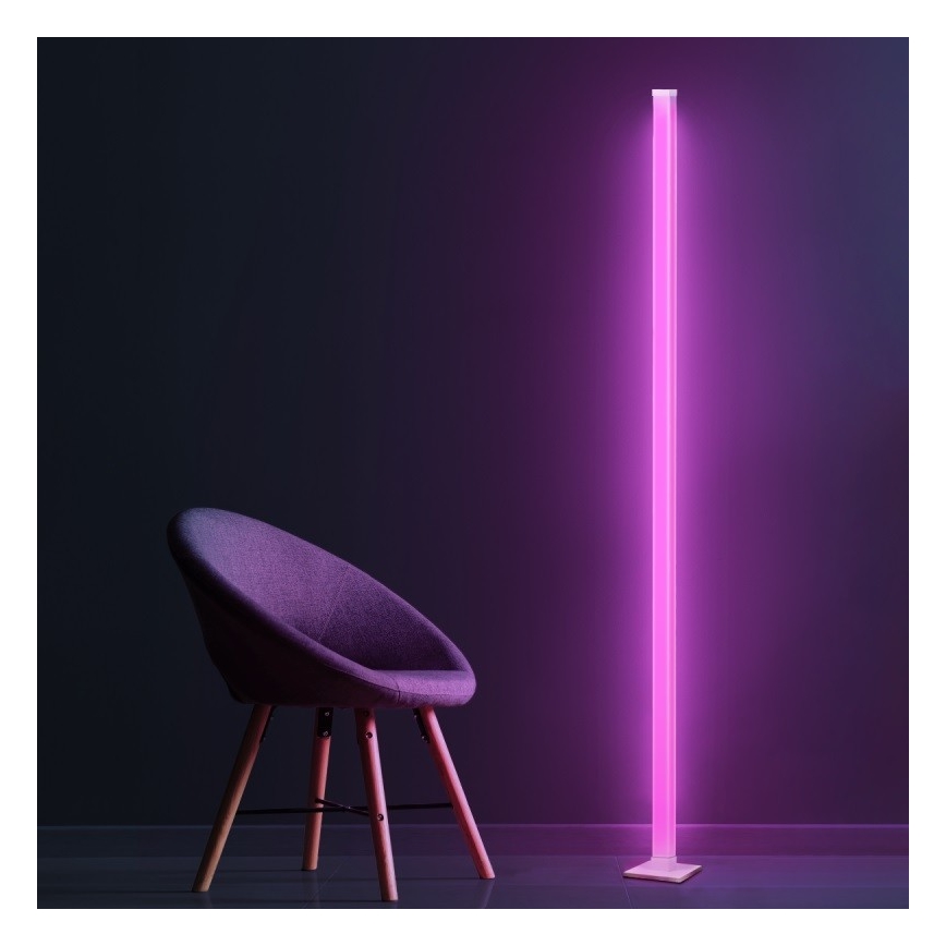 LED RGBW Dimbar golvlampa MAGICAL LED/7W/230V + fjärrkontroll