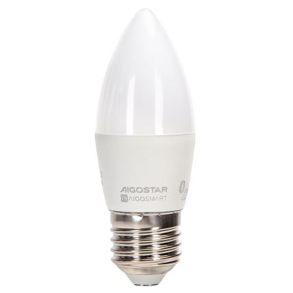 LED RGBW Dimbara glödlampa C37 E27/4,9W/230V 2700-6500K - Aigostar