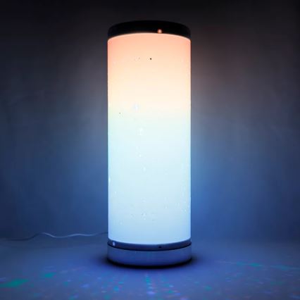 LED RGBW Ljusreglerad bordslampa LED/5W/230V + fjärrkontroll