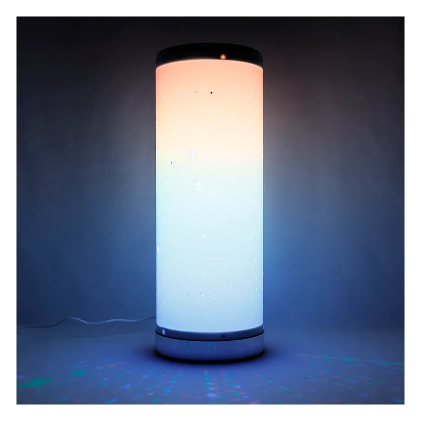 LED RGBW Ljusreglerad bordslampa LED/5W/230V + fjärrkontroll