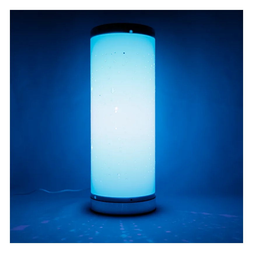 LED RGBW Ljusreglerad bordslampa LED/5W/230V + fjärrkontroll