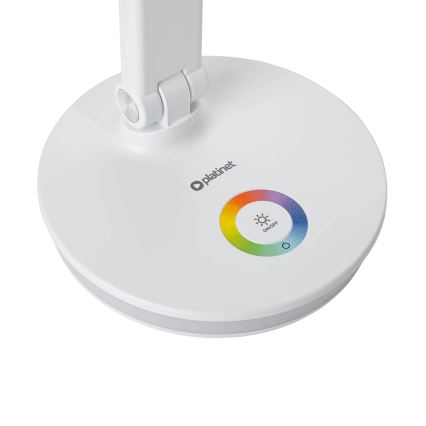 LED RGBW Ljusreglerad bordslampa med strömbanksfunktion LED/12W/5V 2800-6000K vit