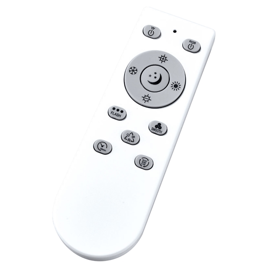 LED RGBW Ljusreglerad panel LED/24W/230V 3000-6500K + fjärrkontroll