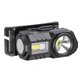 LED RGBW Ljusreglerad uppladdningsbar pannlampa USB LED/3W/5V IP43 190 glansig 24 h 750 mAh