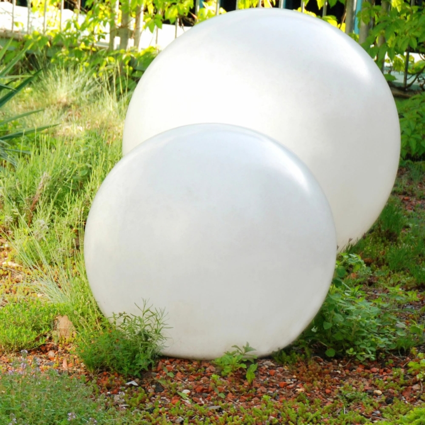 LED RGBW Solcellslampa BALL LED/3,2V 500 mAh diameter 20 cm IP65 + fjärrkontroll