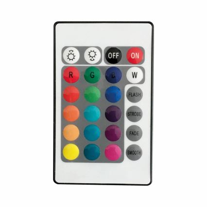 LED RGBW Solcellslampa BALL LED/3,2V 500 mAh diameter 20 cm IP65 + fjärrkontroll