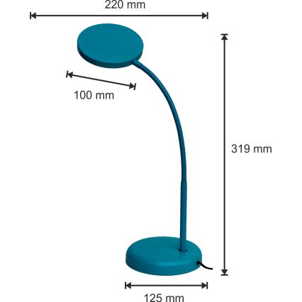 LED bordslampa ANITA LED/6W/230V