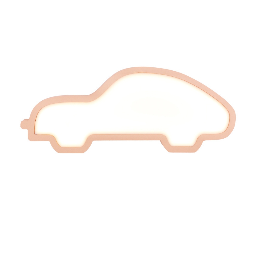 LED skrivbordslampa för barn CAR LED/11W/230V rosa