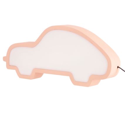 LED skrivbordslampa för barn CAR LED/11W/230V rosa