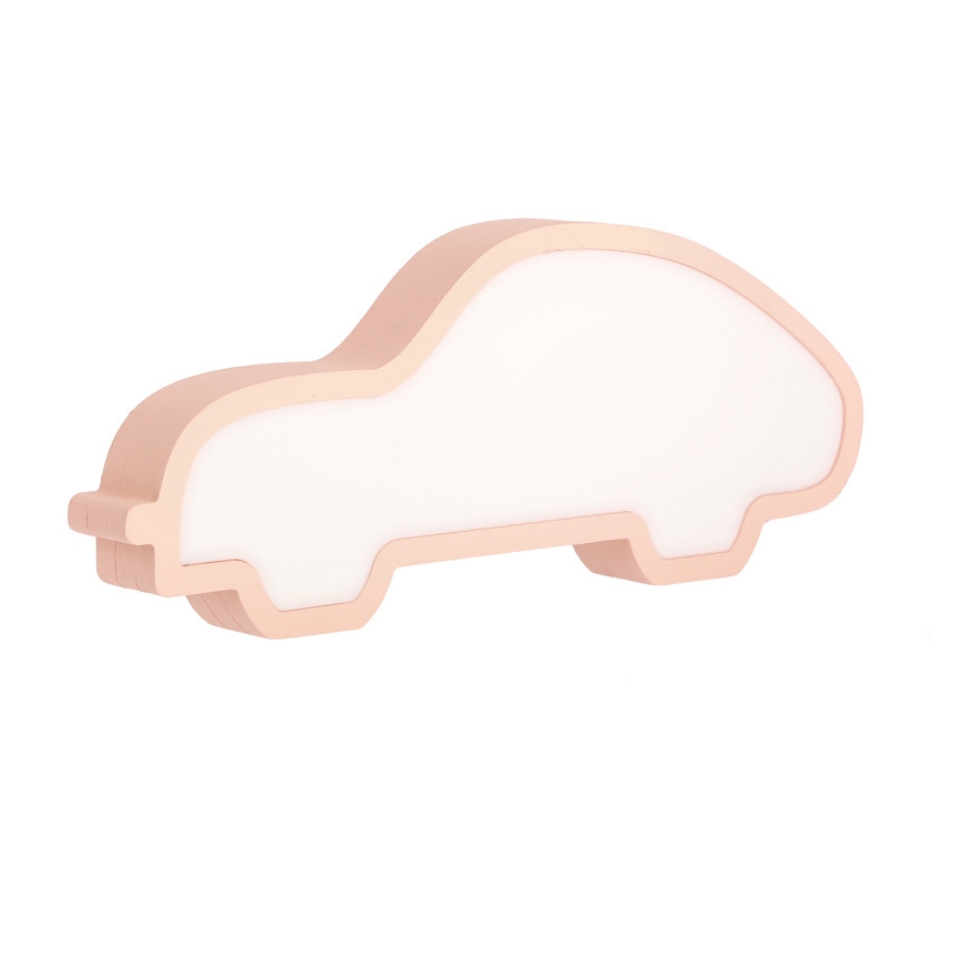 LED skrivbordslampa för barn CAR LED/11W/230V rosa