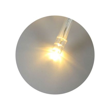 LED-slinga 20 LED, 2 funktioner, 2,4 m, varmvit