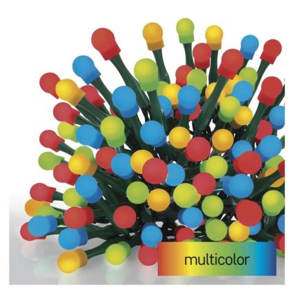 LED-slinga 300 LED / 8 funktioner, 35 m, IP44, varmvit